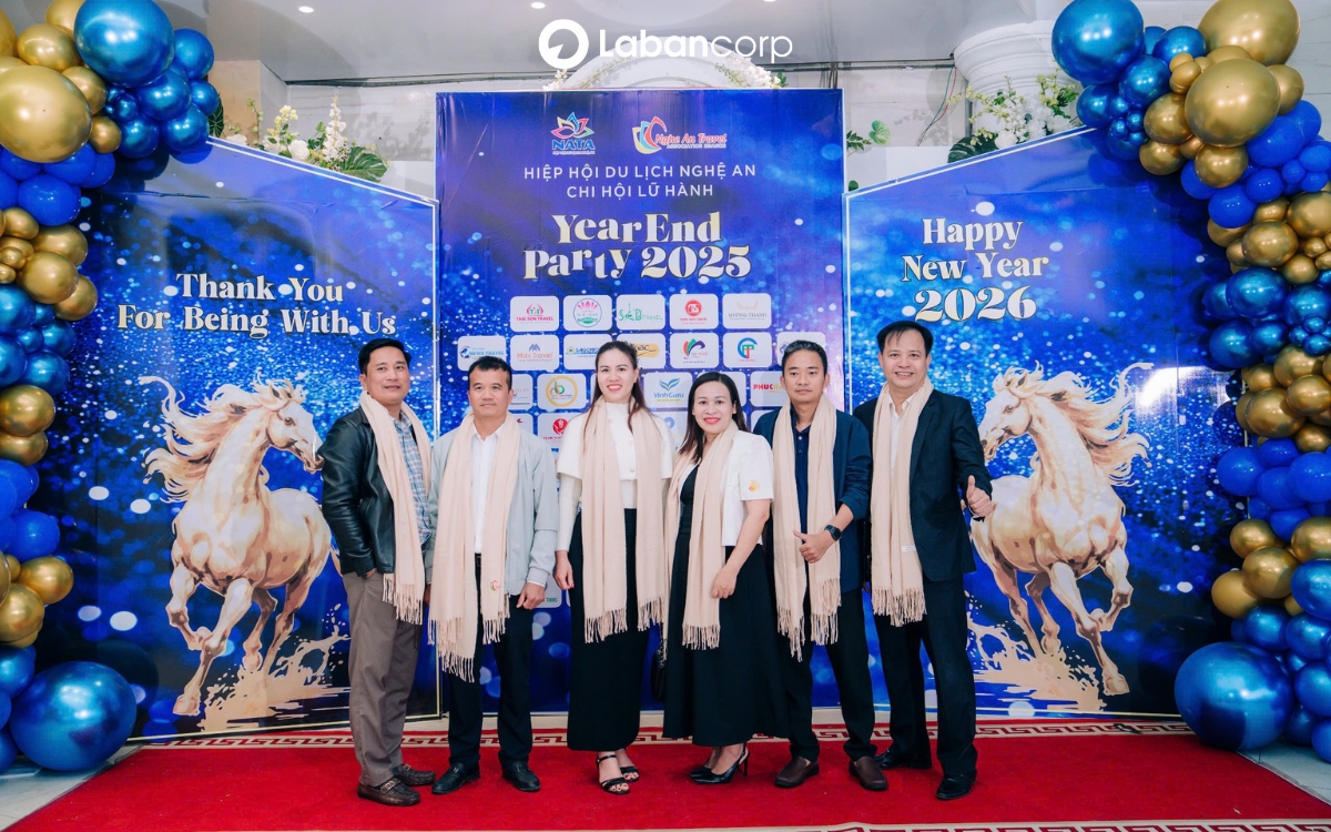 Chương trình Year End Party 2025 Chi hội Lữ hành Nghệ An tổ chức ngày 24 & 25/1